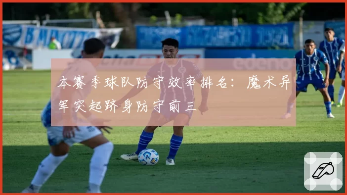 本赛季球队防守效率排名:魔术异军突起跻身防守前三